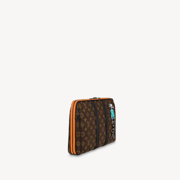 ルイヴィトン 21年春夏新作 キーポルポーチ偽物 M80130